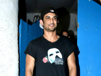 Sushant Singh Rajput snapped post dinner at Olive