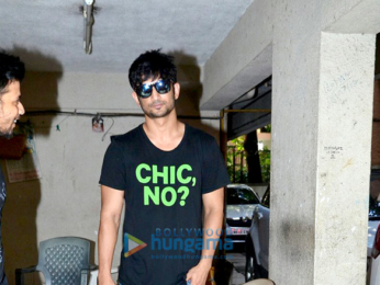 Sushant Singh Rajput and Sara Ali Khan snapped post meeting at Abhishek Kapoor's office