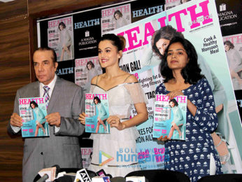 Taapsee Pannu unveils the latest issue of the magazine Health & Nutrition