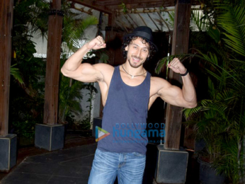 Tiger Shroff snapped at Sajid Nadiadwala's office in Versova