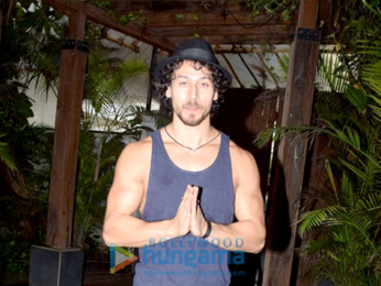 Tiger Shroff snapped at Sajid Nadiadwala's office in Versova