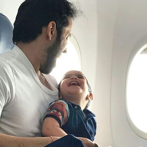 Tusshar Kapoor shares cute pictures of his son Laksshya