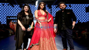 Vaani Kapoor walks for RVA at Lakme Fashion Week 2017