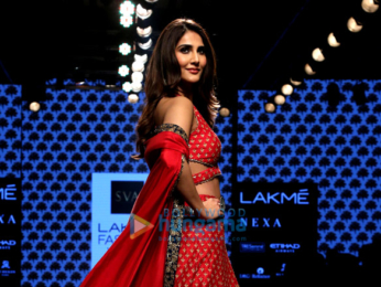 Vaani Kapoor walks for RVA at Lakme Fashion Week 2017