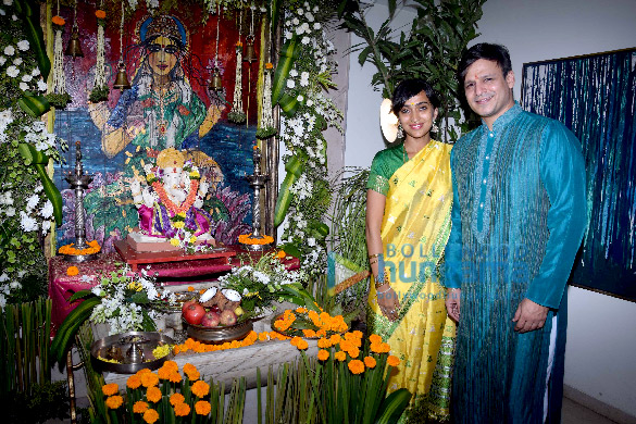vivek oberois ganpati visarjan 1