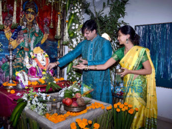 Vivek Oberoi's Ganpati visarjan