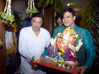 Vivek Oberoi's Ganpati visarjan