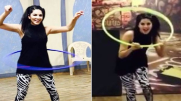 WATCH: Sunny Leone hula hoops while rehearsing for Bhoomi’s dance number ‘Trippy Trippy’