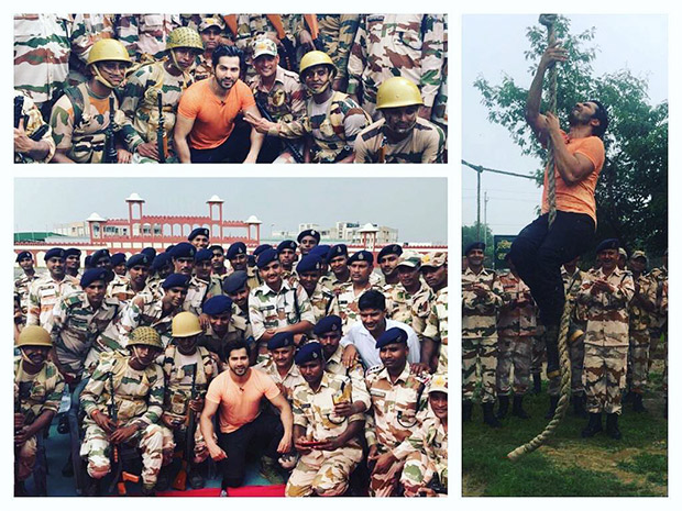 WATCH Varun Dhawan spends a day with commandos at Indo-Tibetan Border Police camp at Greater Noida