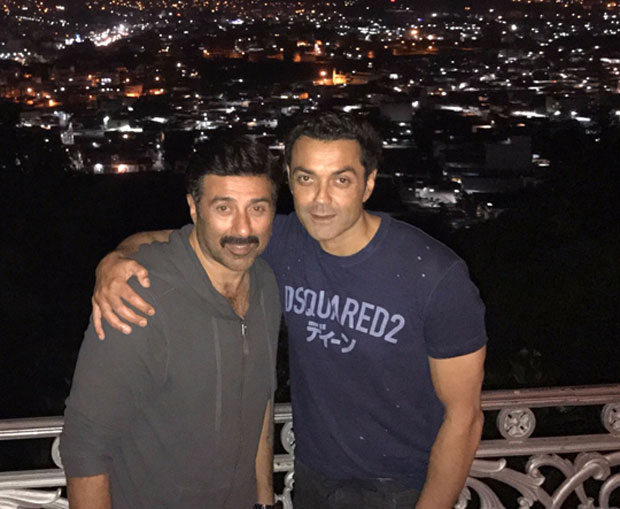 WOW! Sunny Deol joins brother Bobby Deol for Yamla Pagla Deewana Phir Se’s shoot in Hyderabad