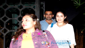 Zaheer Khan and Sagarika Ghatge snapped post dinner at The Korner House