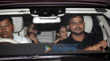Shahid Kapoor and Mira Kapoor snapped at Karan Johar’s house