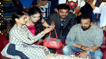 Sanjay Dutt & Aditi Rao Hydari snapped at PlayBoy cafe in CP Delhi