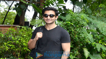 Rohan Mehra snapped post his gym session