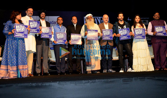 Varun Dhawan and Anupam Kher snapped at ‘Rally For Rivers’ event in Mumbai