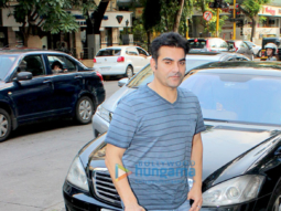 Arbaaz Khan snapped at A’Kreations in Bandra