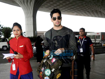 Sidharth Malhotra, Kriti Sanon and Rishi Kapoor snapped at the airport