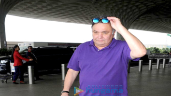 Sidharth Malhotra, Kriti Sanon and Rishi Kapoor snapped at the airport