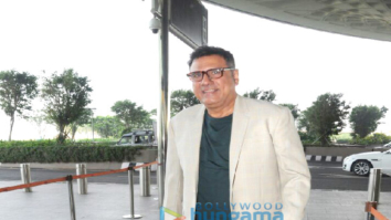 John Abraham and Boman Irani snapped at the airport