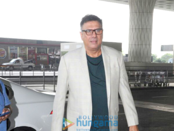 John Abraham and Boman Irani snapped at the airport