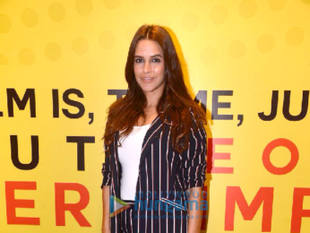 Dia Mirza, Neha Dhupia, and Kunal Kapoor snapped at the Indian Film Project in Worli