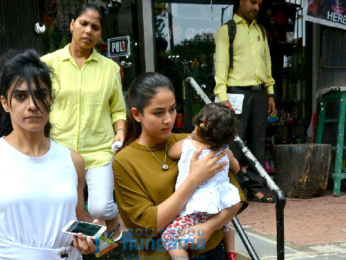 Mira Rajput and Misha Kapoor snapped post shopping in Bandra