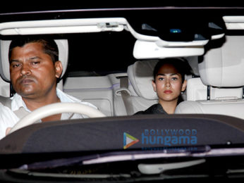 Shahid Kapoor and Mira Kapoor snapped at Karan Johar's house