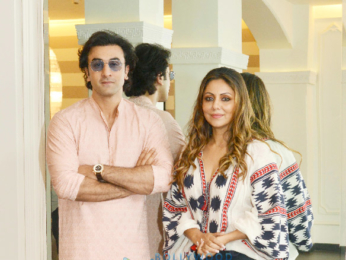 Ranbir Kapoor visits Gauri Khan's designs store in Juhu