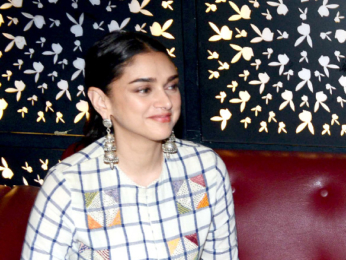 Sanjay Dutt & Aditi Rao Hydari at PlayBoy cafe in CP Delhi