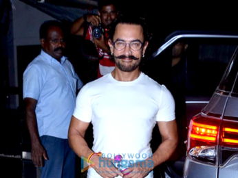 Aamir Khan snapped post spa session in Bandra