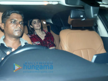 Aamir Khan, Alia Bhatt, Raju Hirani, Imtiaz Ali and Rana Daggubati arrive for Ranbir Kapoor's birthday bash