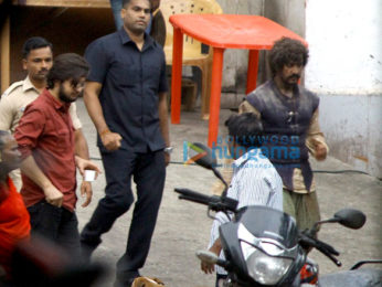 Aamir Khan snapped on the sets of Thugs of Hindostan in Mumbai