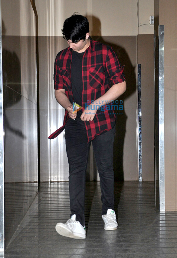 aarav bhatia snapped post a movie screening at pvr 2