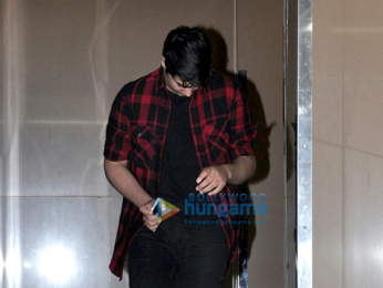 Aarav Bhatia snapped post a movie screening at PVR