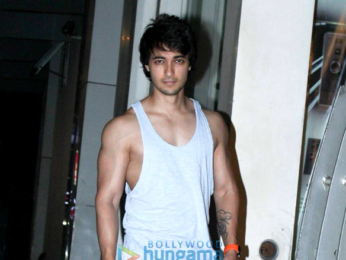 Aayush Sharma spotted at a Khar gym