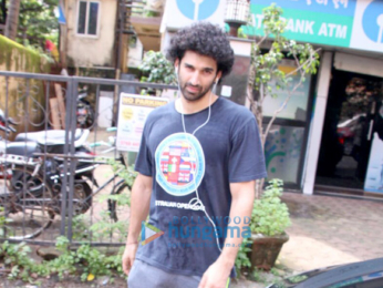Aditya Roy Kapur snapped in Bandra