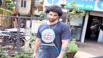 Aditya Roy Kapur snapped in Bandra
