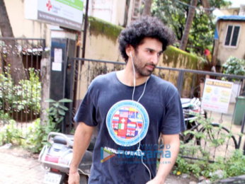 Aditya Roy Kapur snapped in Bandra