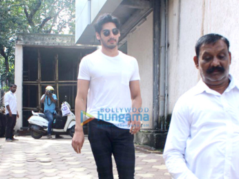Ahaan Shetty snapped at a clinic