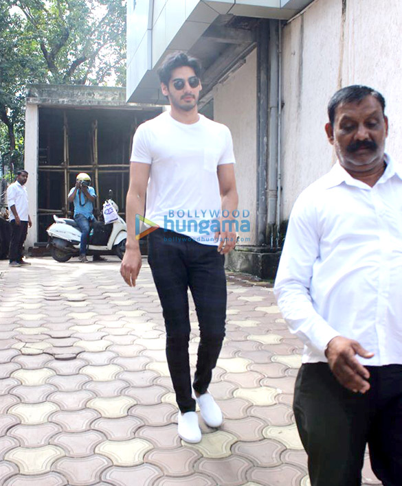 ahaan shetty snapped at a clinic 3