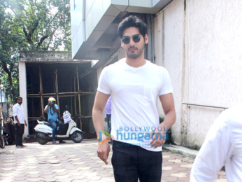 Ahaan Shetty snapped at a clinic