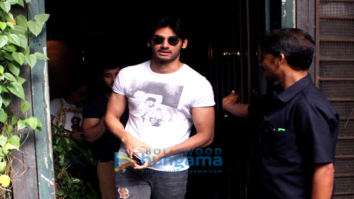 Ahan Shetty snapped in Mumbai