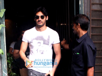 Ahan Shetty snapped in Mumbai