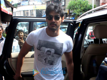 Ahan Shetty snapped in Mumbai