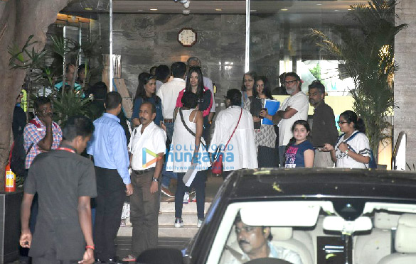 aishwarya anil and rakeysh snapped post meeting 2