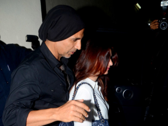 Akshay Kumar and Twinkle Khanna snapped at Juhu PVR