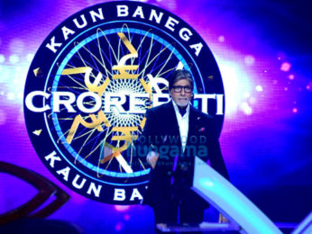 Amitabh Bachchan shoots Kaun Banega Crorepati episode with Super Dancer contestants