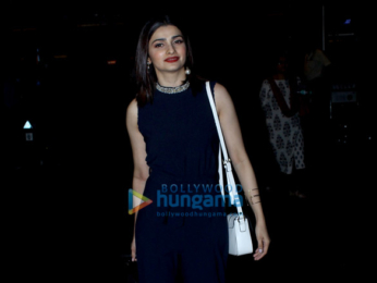 Anil Kapoor and Prachi Desai snapped at the airport