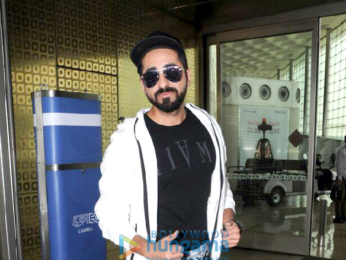 Arjun Kapoor and Ayushmann Khurrana snapped at the airport