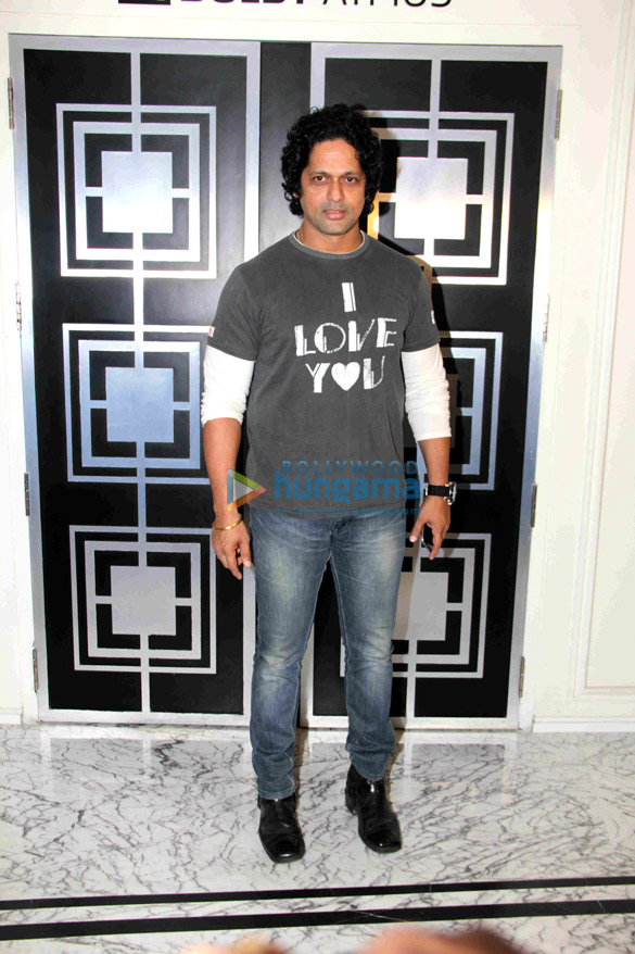 arjun rampal hosts a screening for close friends of his upcoming movie daddy 18